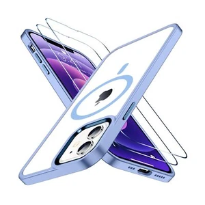 Temdan Magnetic Case for iPhone 12 Case & iPhone 12 Pro Case Clear,[Compatibl... - Picture 1 of 7