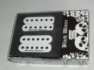 Seymour Duncan Black Winter Pickup Set Blackened Version WHITE New Warranty - Picture 1 of 1