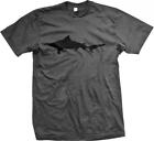 Bull Shark Silhouette Week Ocean Animal Mens T-shirt