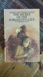 Nancy Drew Mystery Book #52, THE SECRET OF THE FORGOTTEN CITY, HC, Yellow Spine - Imagen 1 de 2