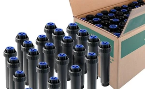 25 Rain Bird 4" Uni-Spray Head Sprinkler w/ Adjustable 10-VAN Nozzle 360° US-410 - Picture 1 of 2