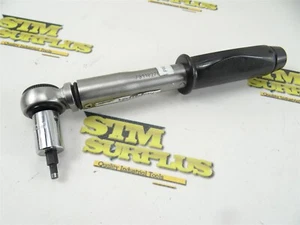 LLAVE DINAMOMÉTRICA REVERSIBLE 3/8" PREESTABLECIDA A 100 PULGADAS/LB + TOMA DE BROCA HEXAGONAL DE 4 MM - Imagen 1 de 8