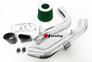 BLACK GREEN Cold Air Intake Kit For 2006-2011 Mitsubishi Eclipse 2.4L 4CYL - Picture 1 of 1