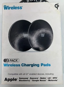 Just Wireless 5W Qi Wireless Charging Pad (2 pack) for iPhone 11/XR/XS/8, S10/S9 - Picture 1 of 4