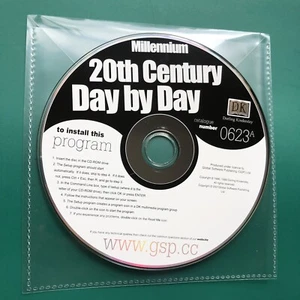 Millennium 20TH CENTURY DAY BY DAY History Education Multimedia CD-ROM Windows - Picture 1 of 3