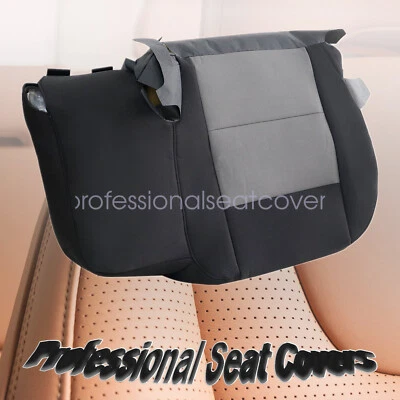 Driver Bottom Cloth Seat Cover For 2007 2008 2009 2010 Ford Ranger Black/Gray - Image 1 of 4