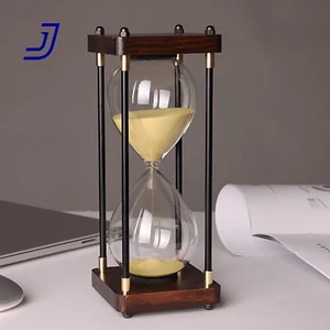 Sand Timer Premium Large Hourglass 60 Minutes Decorative Sandglass Clock Modern - Picture 1 of 12