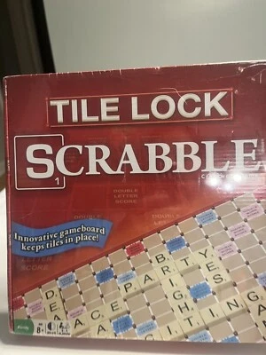 NEW Sealed SCRABBLE Crossword TILE LOCK Board Game Winning Moves Hasbro - Image 1 of 4