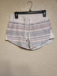 Athleta SZ 6 Womens Beachside Bali Linen Shorts - Picture 1 of 5