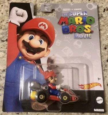 Hot Wheels THE SUPER MARIO BROS MOVIE MARIO ROSSO HKD42 - LA12 GBG25 1:64 - Immagine 1 di 2