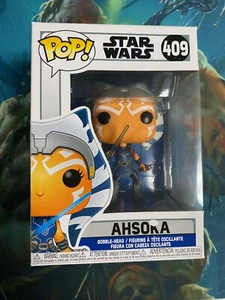 Funko Pop! Figura Vinilo Cabeza Bobble Ahsoka Tano #409 Star Wars Clone Wars - Imagen 1 de 2