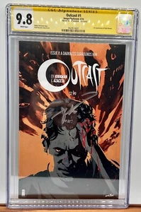 2014 OUTCAST #1 CGC 9.8 SS SIGNED ROBERT KIRKMAN - Picture 1 of 4