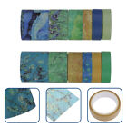 Zestaw 12 Gogh Starry Night Taśma papierowa Washi Tape do majsterkowania i pakowania prezentów