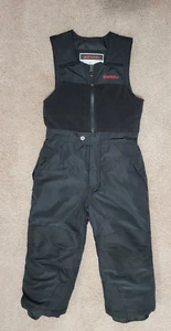 Snozu Youth Size 5 Black Winter Snow Bib Ski Pants Snowsuit - Picture 1 of 8