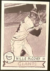 Filtro Willie McCovey escala de grises 36/49 Giants Topps Spotlight #87 2024 - Imagen 1 de 2