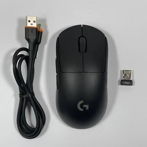 Logitech G PRO Wireless Gaming Mouse Hero 25K Sensor 25 600 DPI RGB Lightweight - Photo 1/5