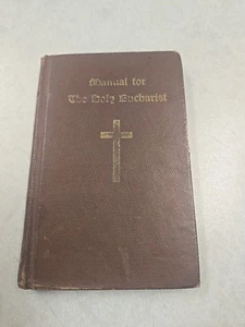 1950S Manual for the Holy Eucharist .Bible Jesus Christ - Picture 1 of 12