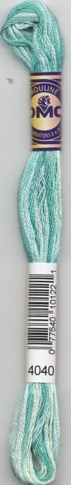 MOULINÉ COLOR VARIATIONS - DMC - Water Lillies - 8m/skein - 417.4040 - 8713 - image 1 of 1