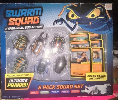 Swarm Squad Hyper-Real Bug Action 6 Pack Squad Set. Series 1. 2019. Unopened - Image 1 of 4