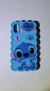 Iphone Xs Case Lilo And Stich Phone Case Iphone Xs Blue Silicone - Picture 1 of 2