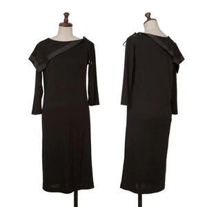 Jean Paul GAULTIER FOR SEPT PREMIERES Star Embroidery Asymmetry Collar Dress ... - Picture 1 of 12