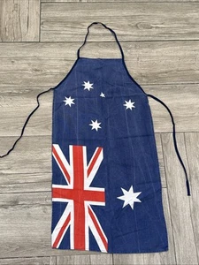 Vintage Australian Flag Linen Cotton Apron - Picture 1 of 5