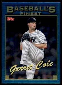 2024 Topps Finest #93-1 Gerrit Cole Baseball's Finest - Bild 1 von 2
