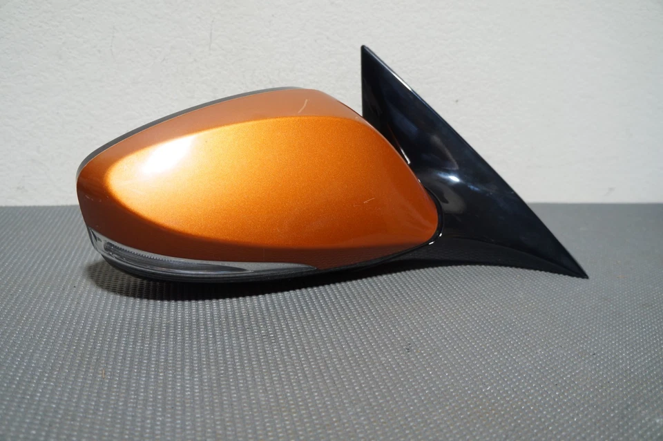 Espejo retrovisor derecho del lado del pasajero Hyundai Veloster 2014-2017 naranja eléctrico Foto 1 de 4