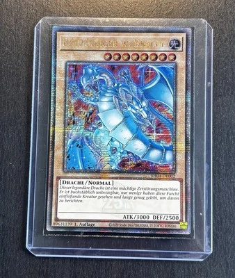 Yu-Gi-Oh! Blauäugiger W. Drache RA04 Quarter Century Secret Rare Near Mint 1st - Bild 1 von 4
