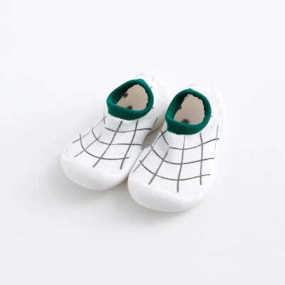 Boys Girls Kids Toddlers Baby Cotton Shoes Slippers Socks  Anti-slip Size US - Image 1 of 4