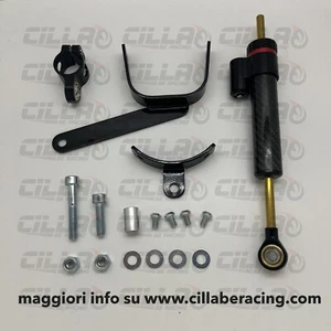 Kit ammortizzatore di sterzo per vespa - ammortizzatore, staffe e viteria - Imagen 1 de 3