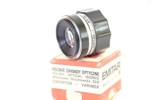 MACRO Enlarger Lens M42 EMITAR/S 4.5/80 PZO Polish Optical Made in Poland - Picture 1 of 7