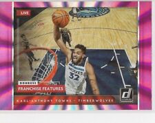2021-22 Panini Donruss Franchise Features Karl-Anthony Towns #16 Purple