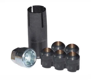 LAND ROVER FREELANDER 1 1996-2006 ALLOY WHEEL LOCKING WHEEL NUT & KEY LOCK KIT - Picture 1 of 1