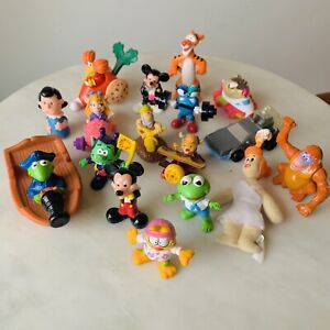 VTG 1980's Toy Lot Action Figures Muppets Fraggle Rock Etc