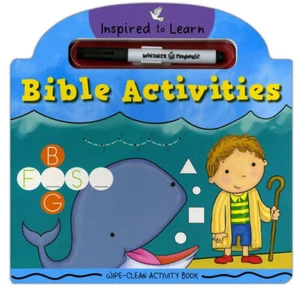 Bible Activities: Wipe-Clean Activity Book - Picture 1 of 6