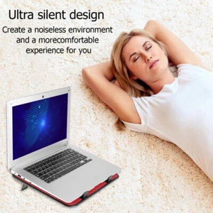 Notebook Cool Pad Computer Cool Pad USB Computer Cooler Gaming Laptop Cooler - Afbeelding 1 van 11