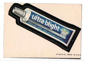 1973 Wacky Packages Series 2 ULTRA BLIGHT White Back - Picture 1 of 2