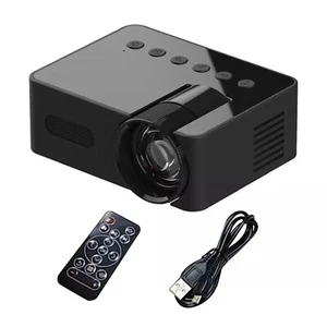 YT100 Mini Projector For Personal Home Theater 1080P HD Wireless Video Equipment - Picture 1 of 11