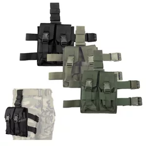 Battle Steel Four Magazine Drop Leg Pouch - Picture 1 of 8