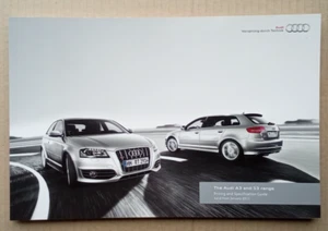 Audi A3 & S3 Range UK brochure. 2011. 76 pages. Near mint condition. - Picture 1 of 3