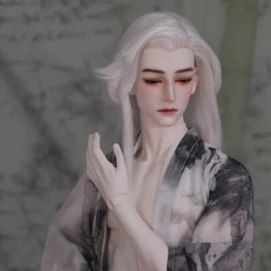 Full Set 1/3 BJD Doll Resin Joints Doll Man Male Landscape Poet Face Makeup Gift - Picture 1 of 5