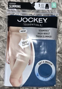Jockey Everyday Slimming Blue Seamfree High Waist Thigh Slimmer Size Small - Picture 1 of 5