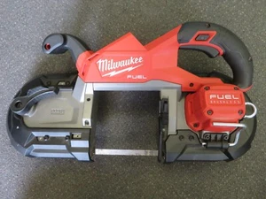 Milwaukee Hand-Held Deep Cut Band Saw 2929-20,18V,TOOL ONLY,44-7/8 in,380 SFPM - Picture 1 of 6