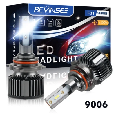 2x 9006 HB4 LED faros haz bajo para Buick Century 1989-2005 súper blanco Foto 1 de 4