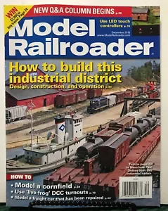Model Railroader How To Build Industrial District December 2015 FREE SHIPPING JB - Picture 1 of 1
