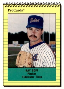 1991 Tidewater Tides ProCards 2509 Ray Soff Blissfield Michigan MI Baseball Card - Picture 1 of 2
