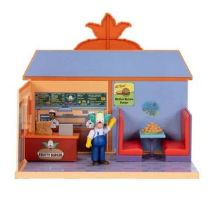 Krusty Burger - The Simpsons Diorama Playset by Jakks Pacific FREE SHIPPING! - Picture 1 of 5