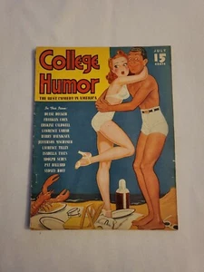 1940 July, College Humor Magazine, Duane Decker, (CP135) - Picture 1 of 3