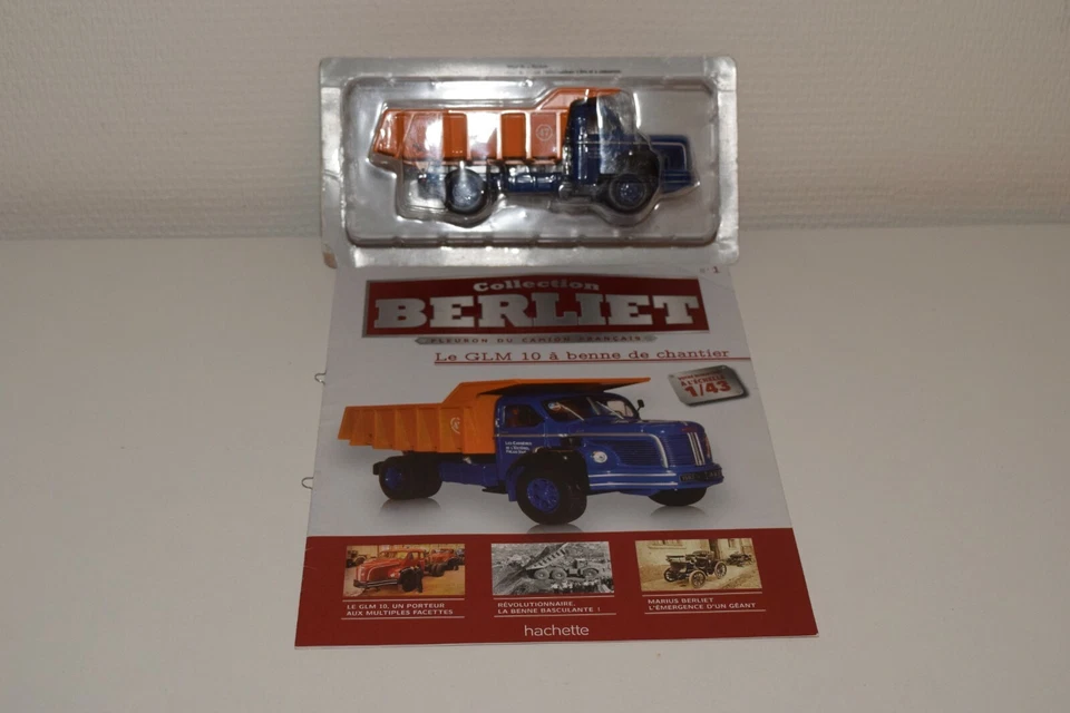 TT 1:43 ALTAYA BERLIET GLM 10 SECCHI DA COSTRUZIONE CAMION RIBALTABILE NUOVO ... - Immagine 1 di 4